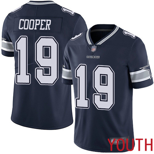 Youth Dallas Cowboys Limited Navy Blue Amari Cooper Home #19 Vapor Untouchable NFL Jersey->dallas cowboys->NFL Jersey